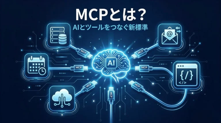 MCPとは？AIとツールをつなぐ新標準を初心者向けに解説