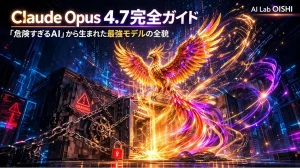 Claude Opus 4.7完全ガイド｜「危険すぎるAI」から生まれた最強モデルの全貌