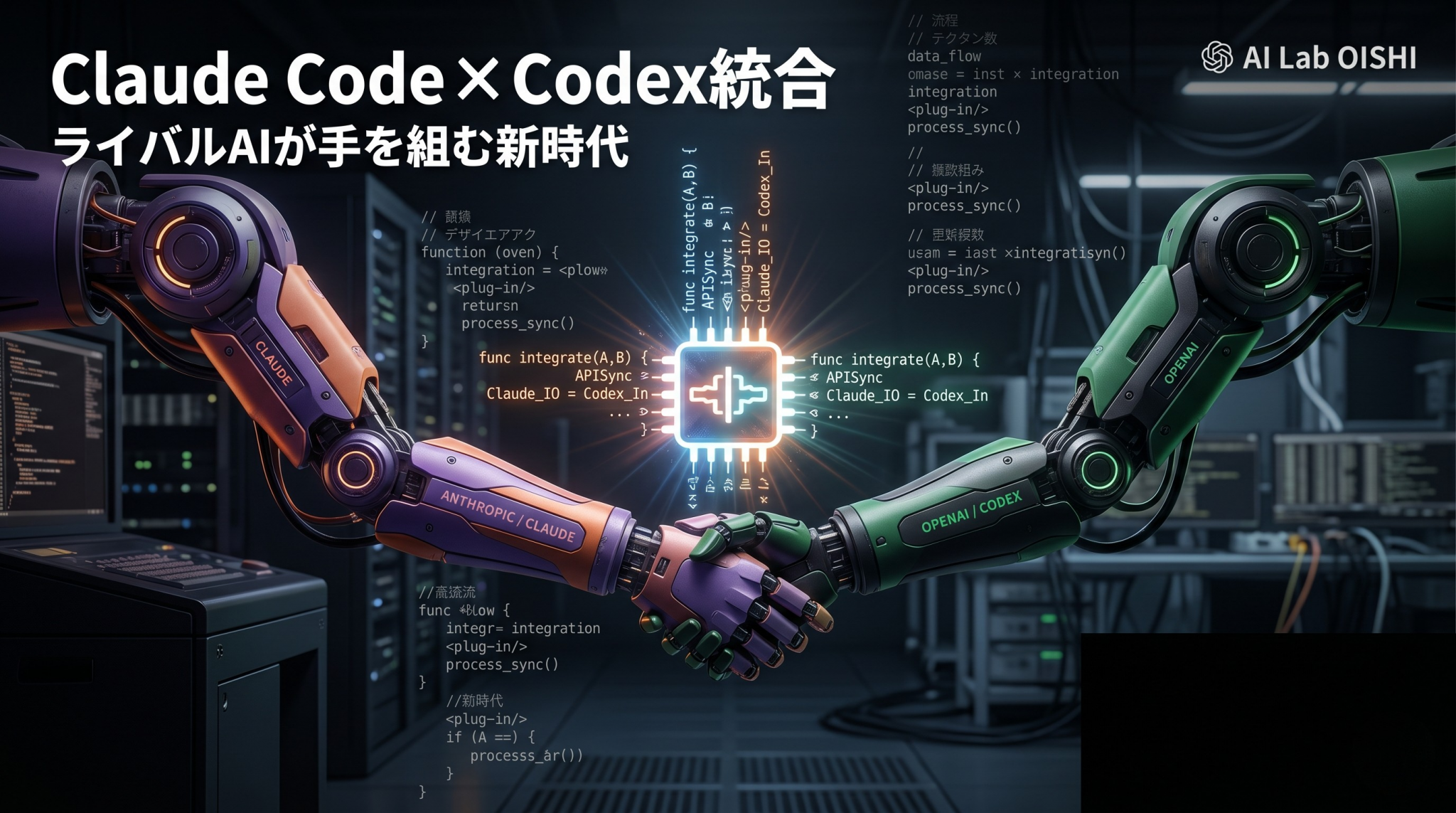 Claude Code × Codexプラグイン完全ガイド｜ライバルAIが手を組む新時代の開発ワークフロー – AI Lab OISHI｜AI ...
