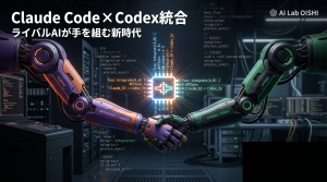 Claude Code × Codexプラグイン完全ガイド｜ライバルAIが手を組む新時代の開発ワークフロー