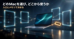 CodexをMacで使う｜どのMacを選び、どこから使うか（Xcode・CLI・デスクトップ）
