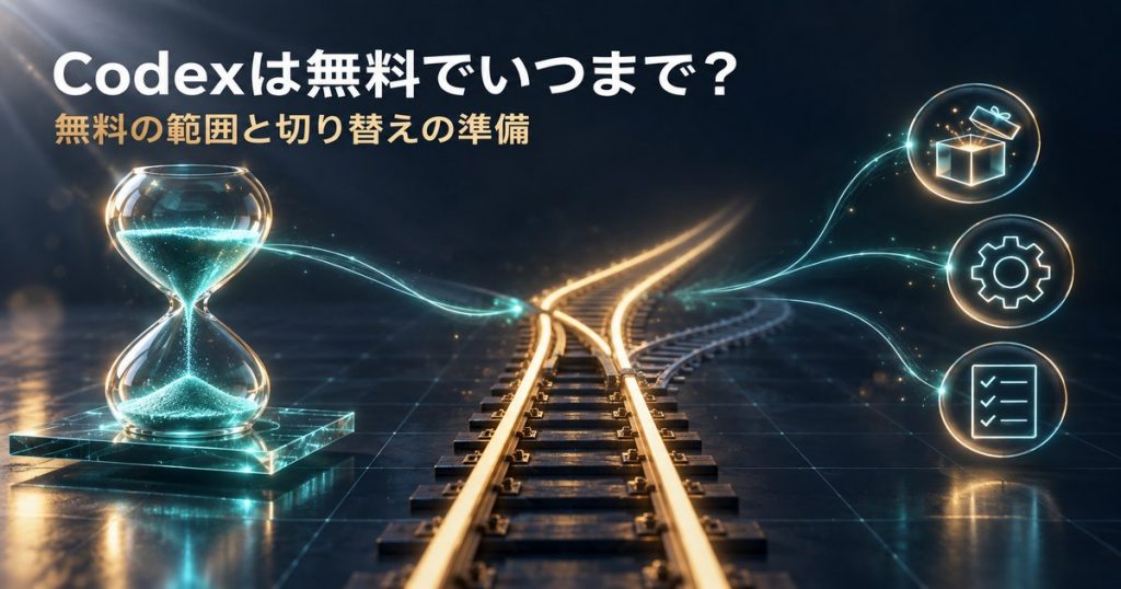 Codexは無料でいつまで使える？10/14のGPT-5.5引退で変わること