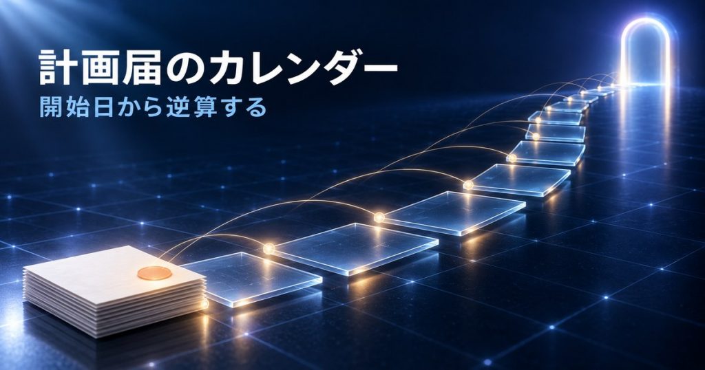 人材開発支援助成金の計画届｜誰が・いつ・どこへ出す？開始日から逆算