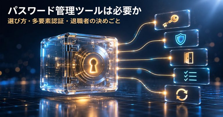 パスワード管理ツールは必要か｜1Passwordなどの選び方と、2023年のOkta事案から見るID対策