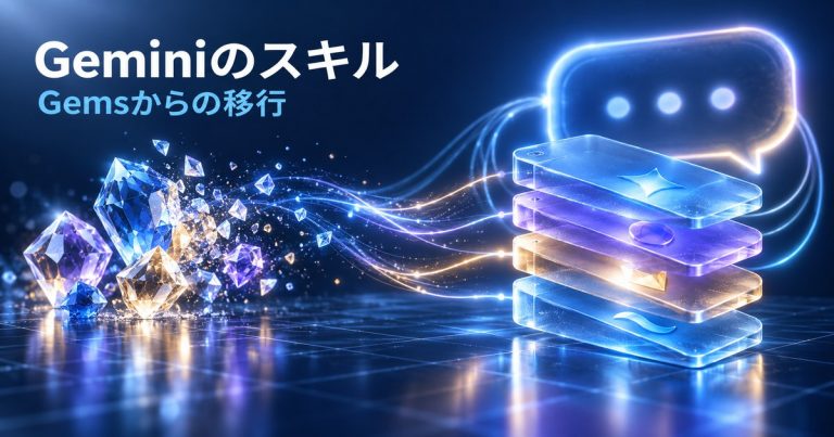 Geminiのスキルとは｜Gemsはいつ終わる？移行と作り方を整理