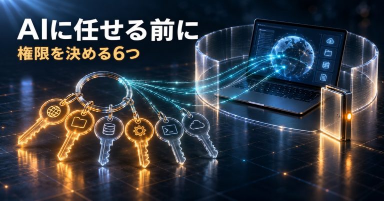 AIにパソコン操作を任せる前に決める6つ｜OpenAIの事案とAppleの制限強化から